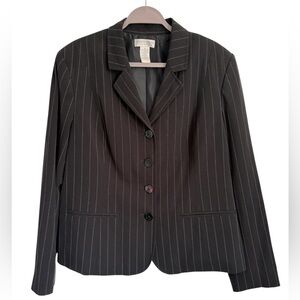 Worthington Black Striped Women's Blazer